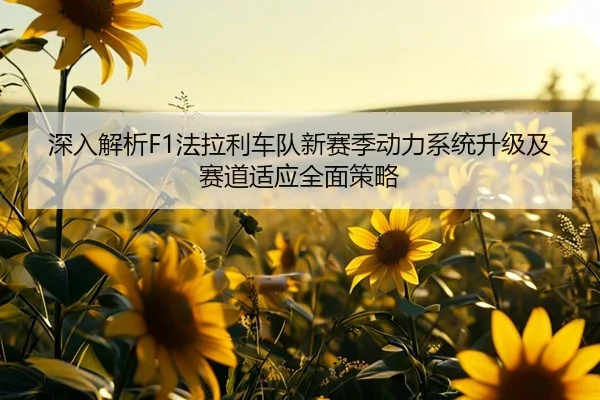 深入解析F1法拉利车队新赛季动力系统升级及赛道适应全面策略
